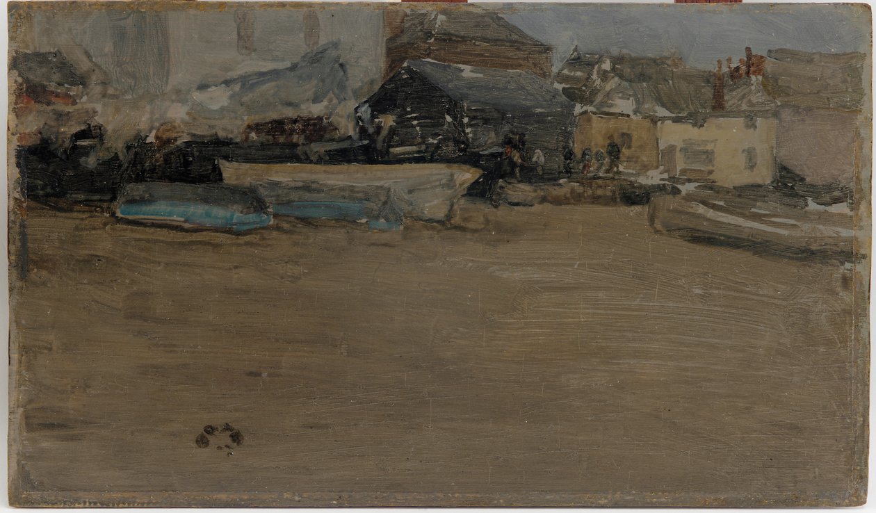 Maré baixa de James Abbott McNeill Whistler