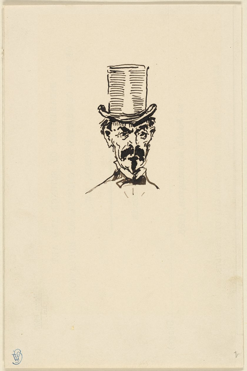 Homem de cartola de James McNeill Whistler