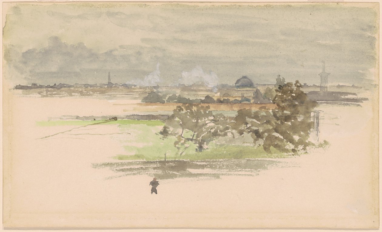 Pântano na Zelândia de James Abbott McNeill Whistler