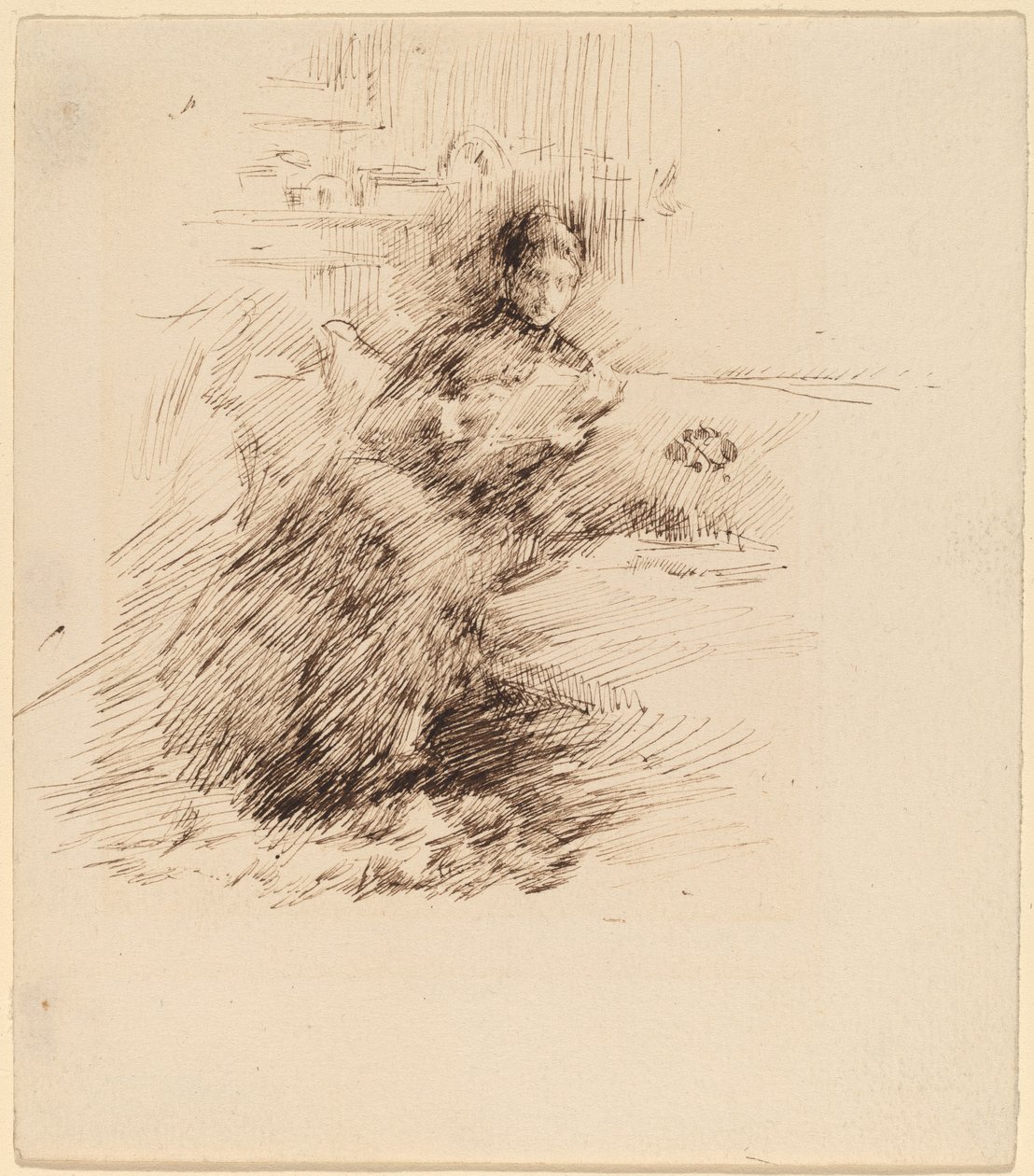 Senhorita Cumberlege de James Abbott McNeill Whistler