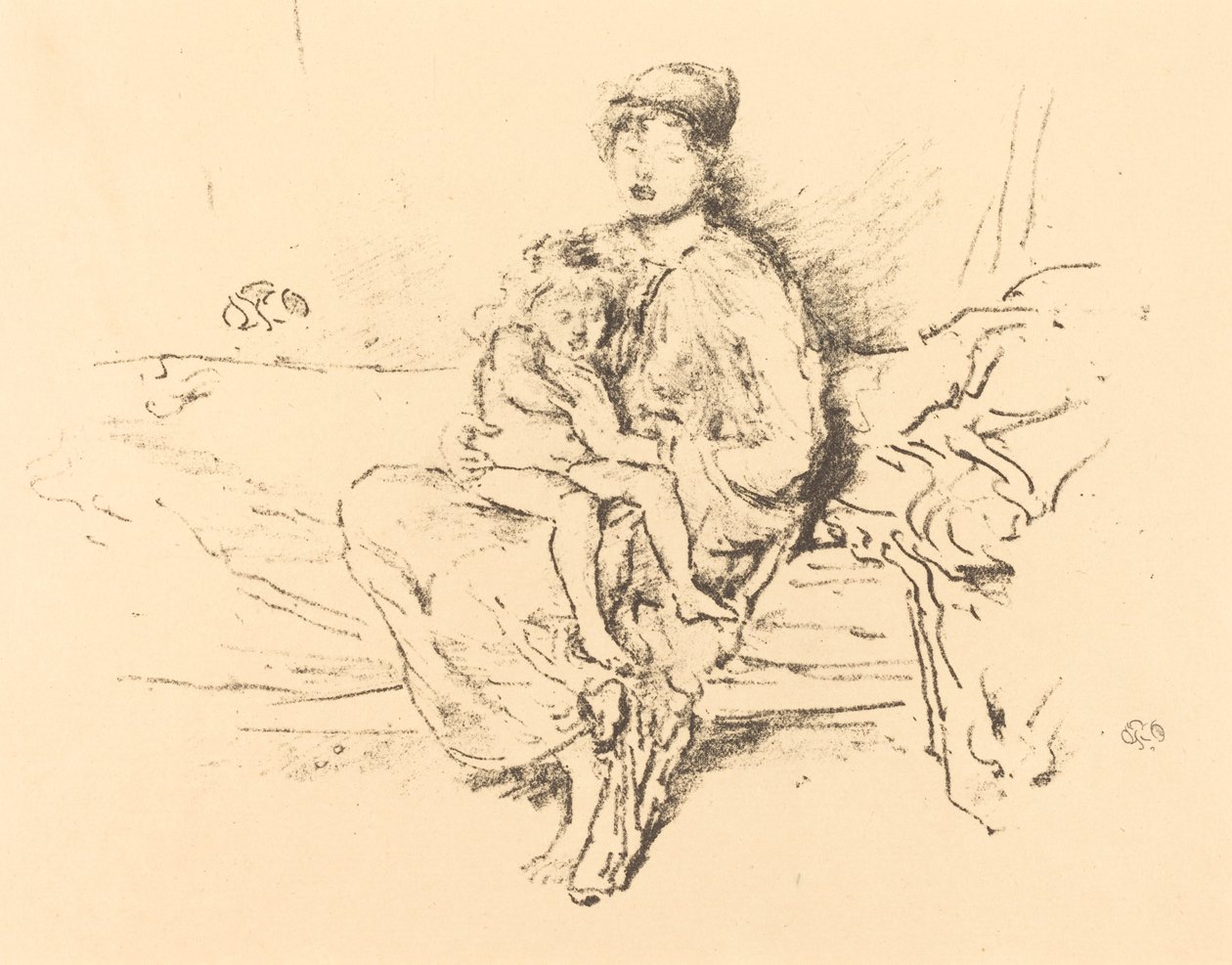 Mãe e filho, nº 2 de James Abbott McNeill Whistler