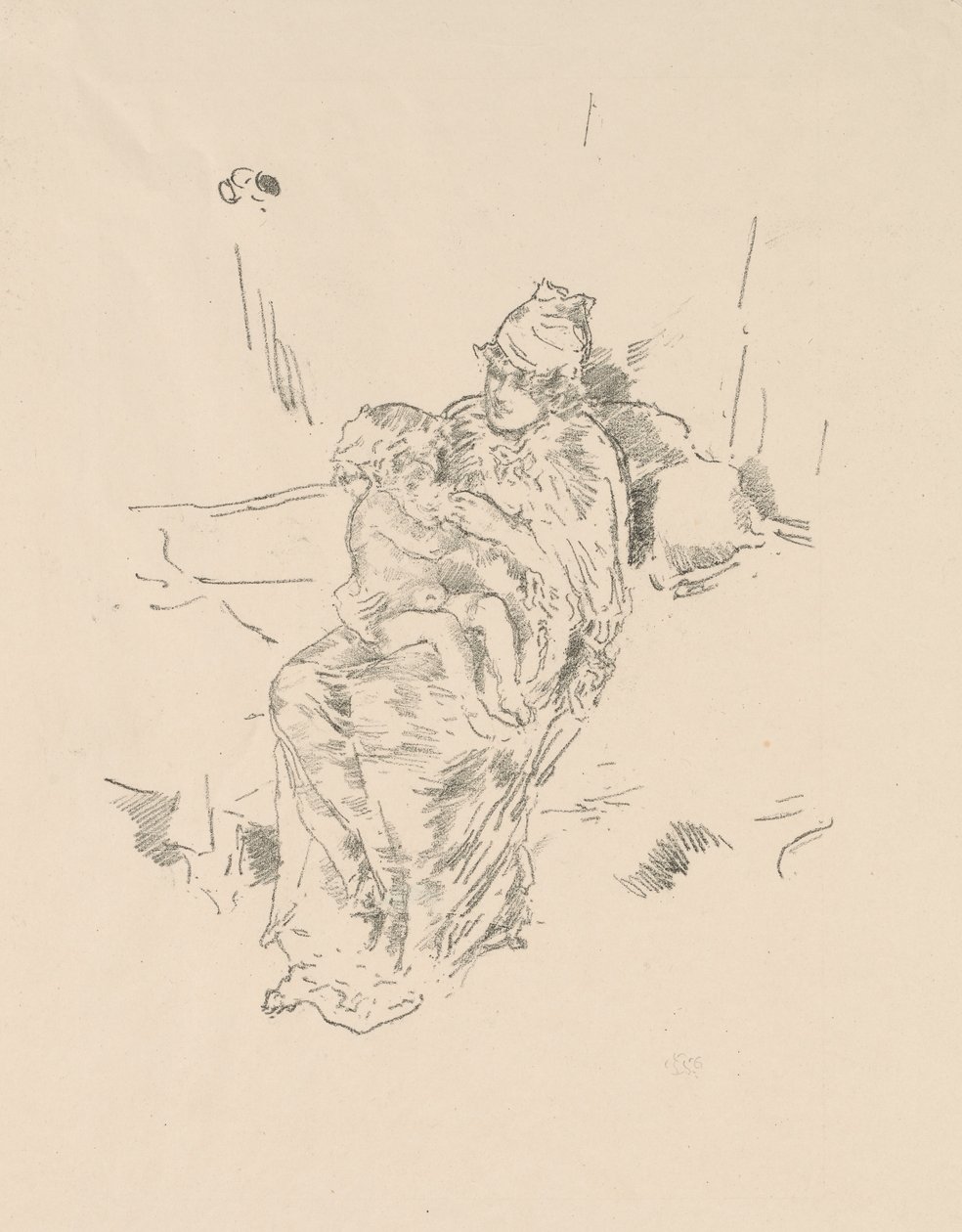 Mãe e filho, nº 5 de James Abbott McNeill Whistler