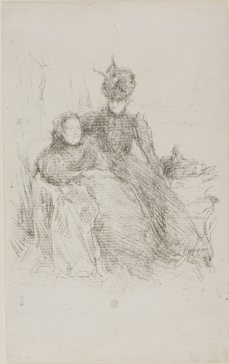 Mãe e filha de James McNeill Whistler