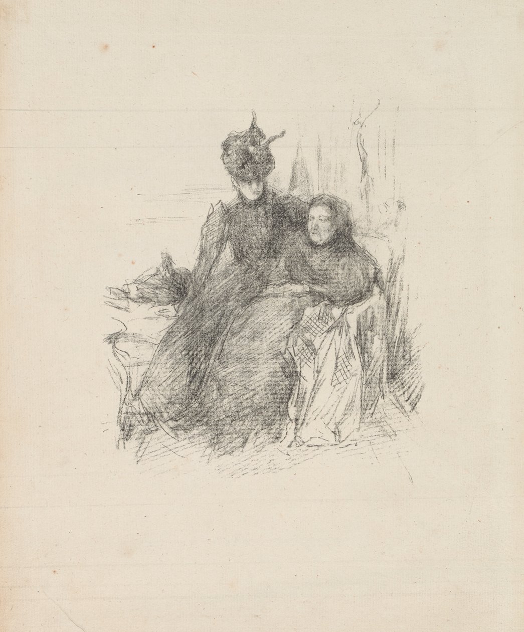 Mãe e filha de James Abbott McNeill Whistler
