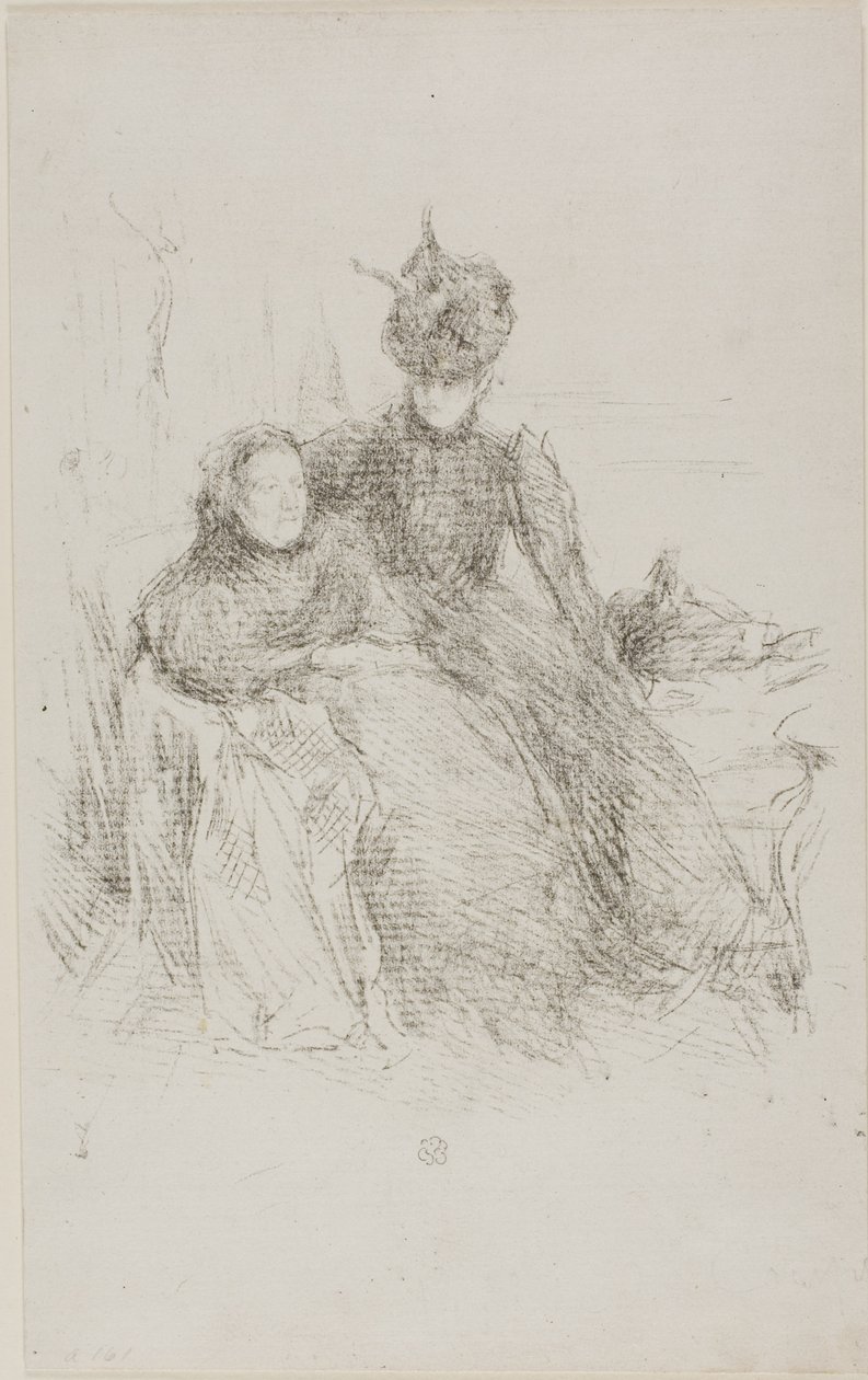 Mãe e filha de James Abbott McNeill Whistler