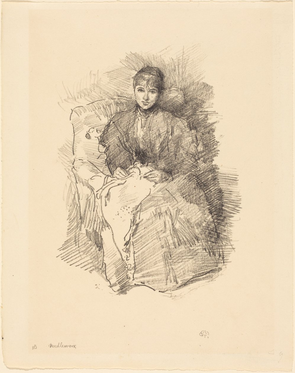 Trabalho de agulha de James McNeill Whistler
