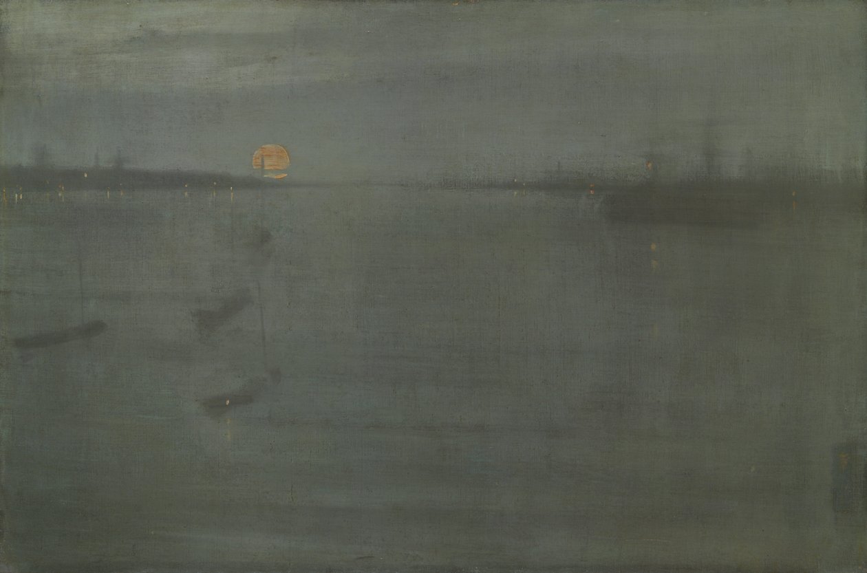 Noturno: Blue and Gold-Southampton Water de James McNeill Whistler