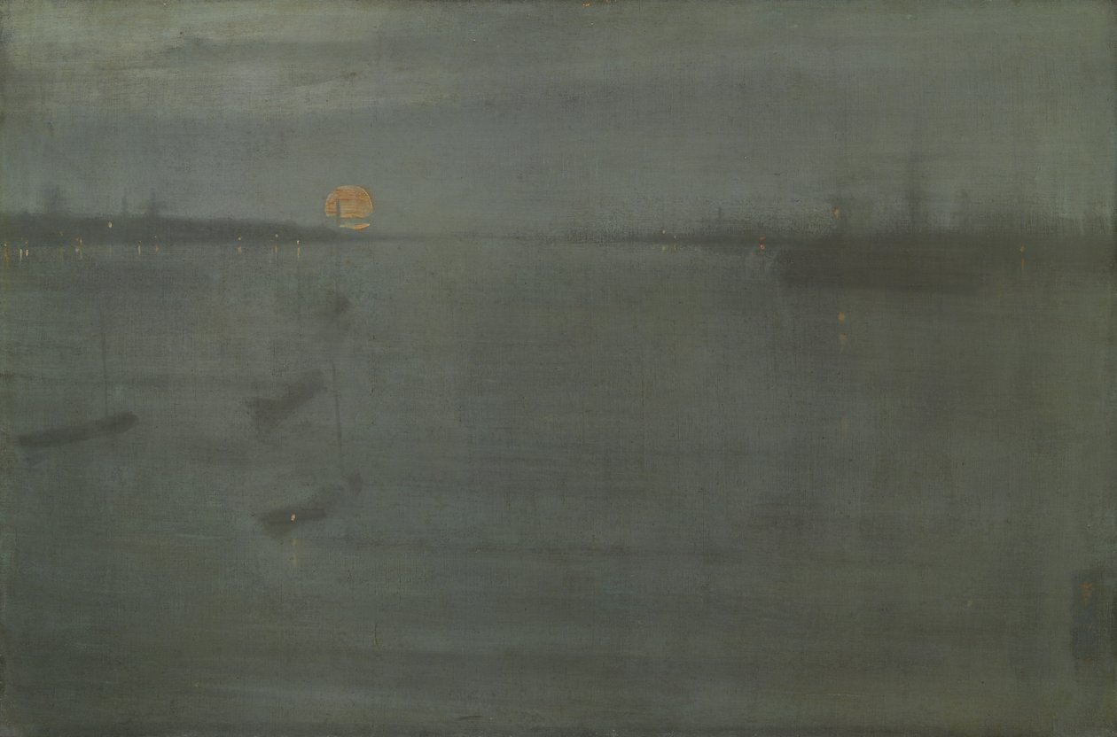 Noturno: Blue and Gold-Southampton Water de James McNeill Whistler