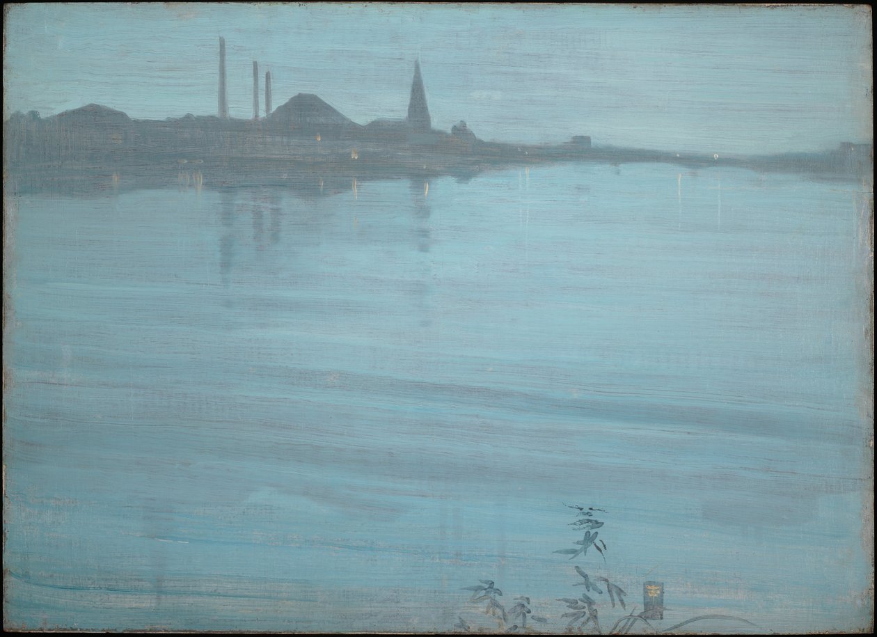 Noturno em azul e prata de James McNeill Whistler