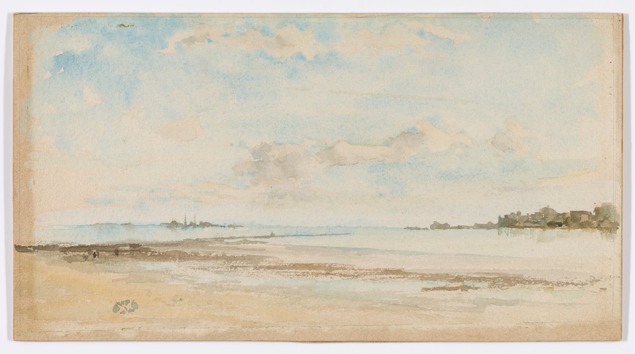 Nota em Azul e Opala-Jersey de James Abbott McNeill Whistler