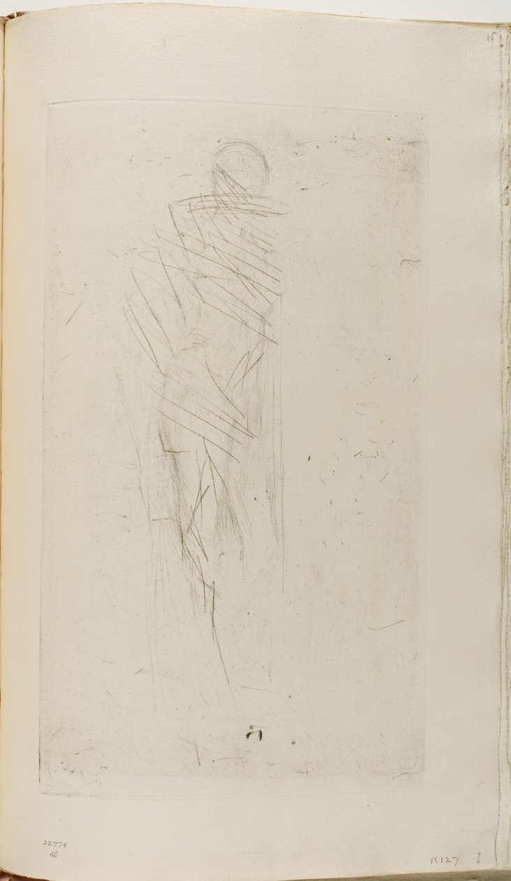 pose nua de James Abbott McNeill Whistler