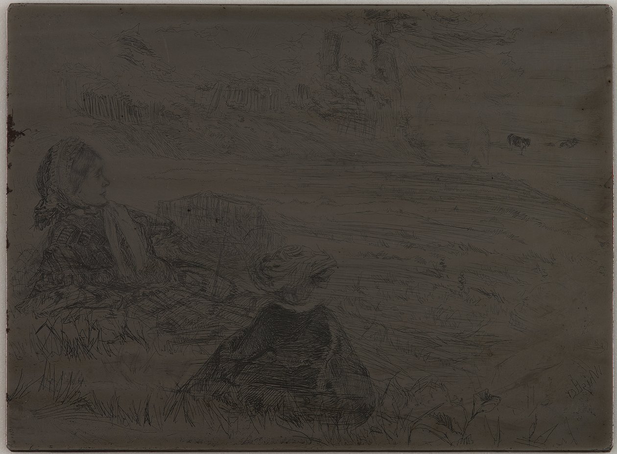 Enfermeira e criança de James Abbott McNeill Whistler