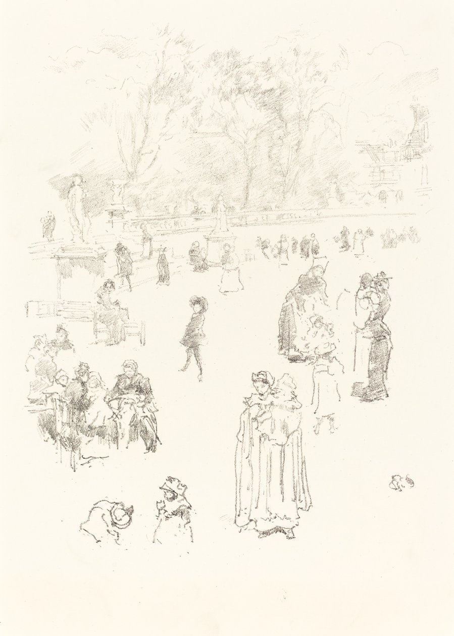 Amas: "Les Bonnes du Luxembourg" de James Abbott McNeill Whistler