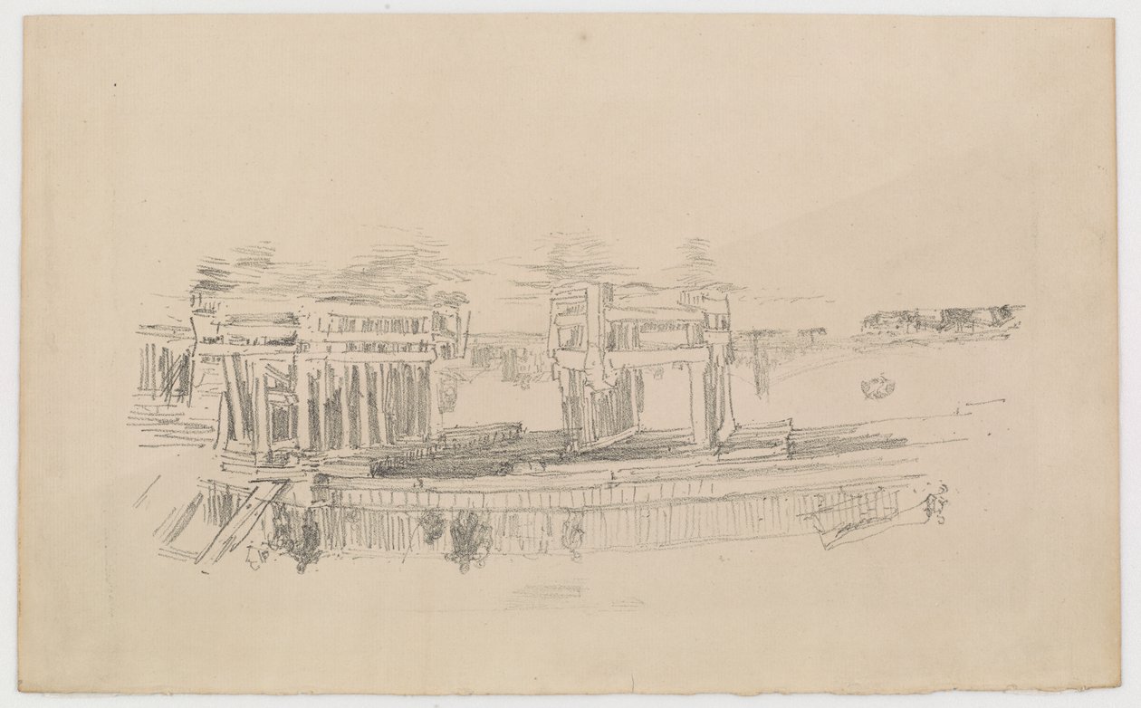 Ponte Velha de Battersea de James Abbott McNeill Whistler