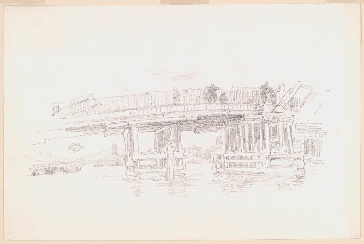 Ponte Velha de Battersea de James Abbott McNeill Whistler