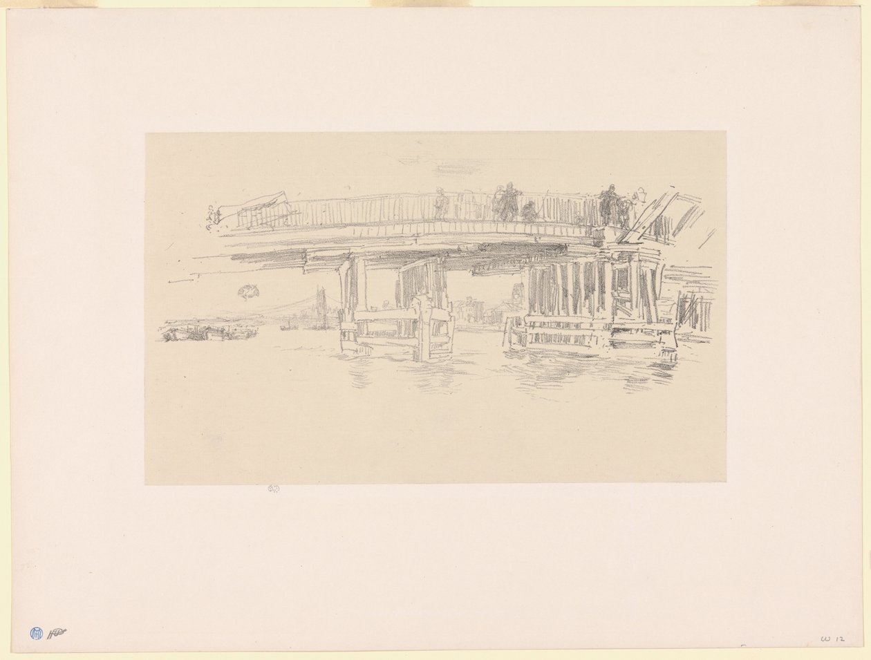 Ponte Velha de Battersea de James Abbott McNeill Whistler