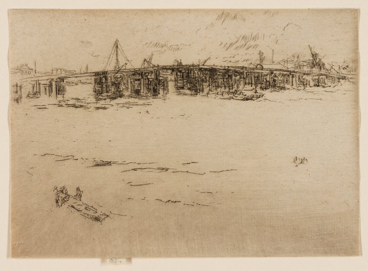 Ponte Velha de Battersea, nº 2 de James Abbott McNeill Whistler