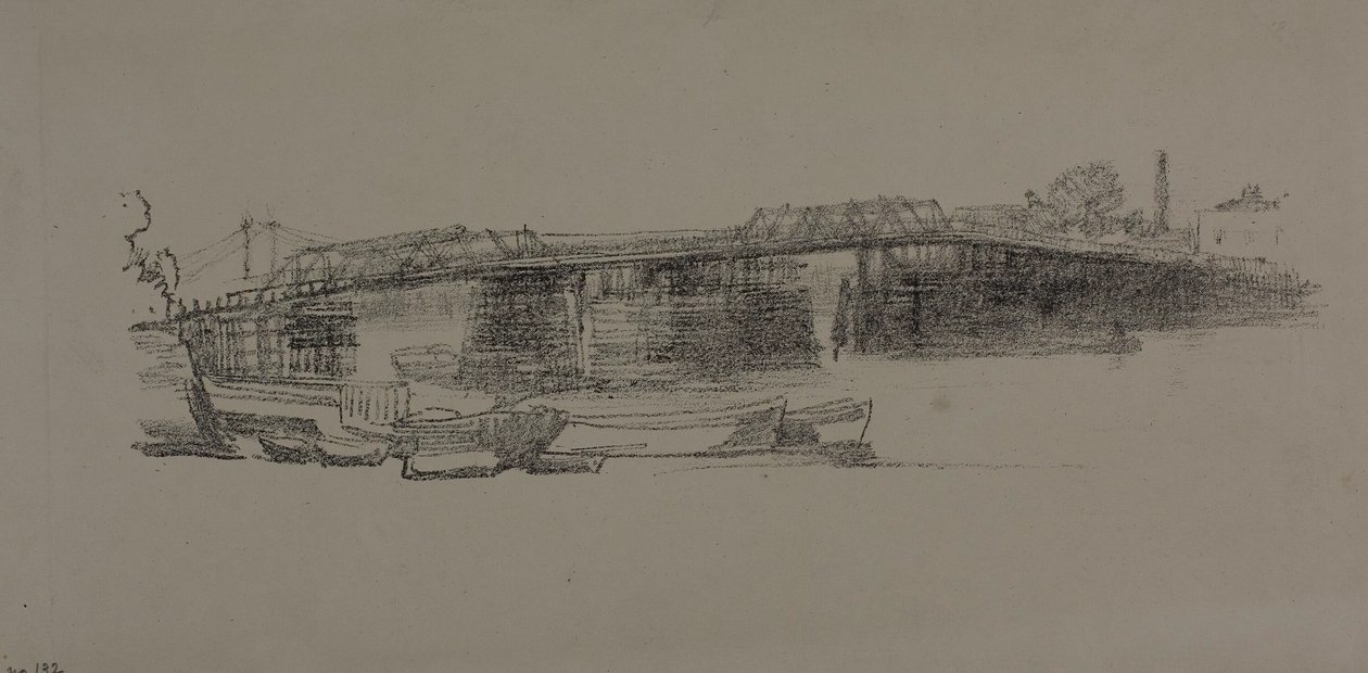 Ponte Velha de Battersea, nº 2 de James Abbott McNeill Whistler