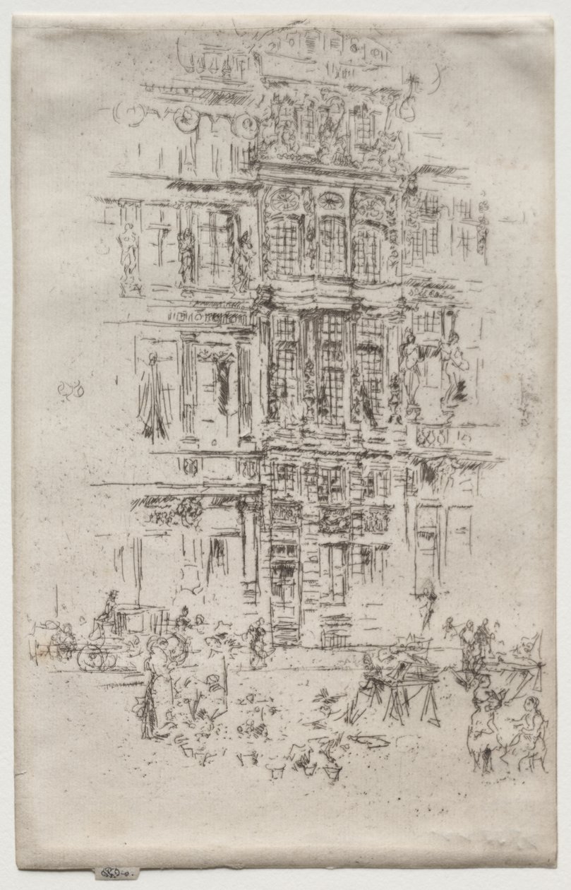 Palácios, Bruxelas de James McNeill Whistler