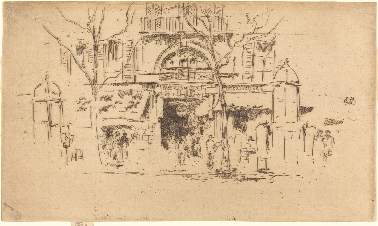 Passagens da Ópera de James Abbott McNeill Whistler
