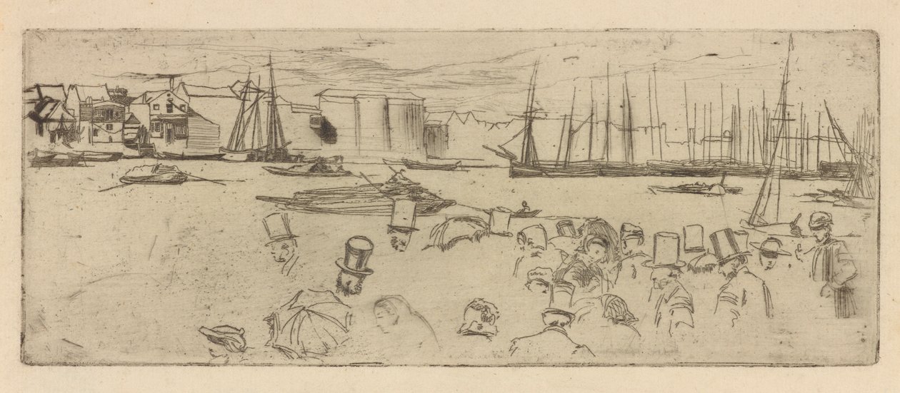 Penny Passageiros, Limehouse de James Abbott McNeill Whistler