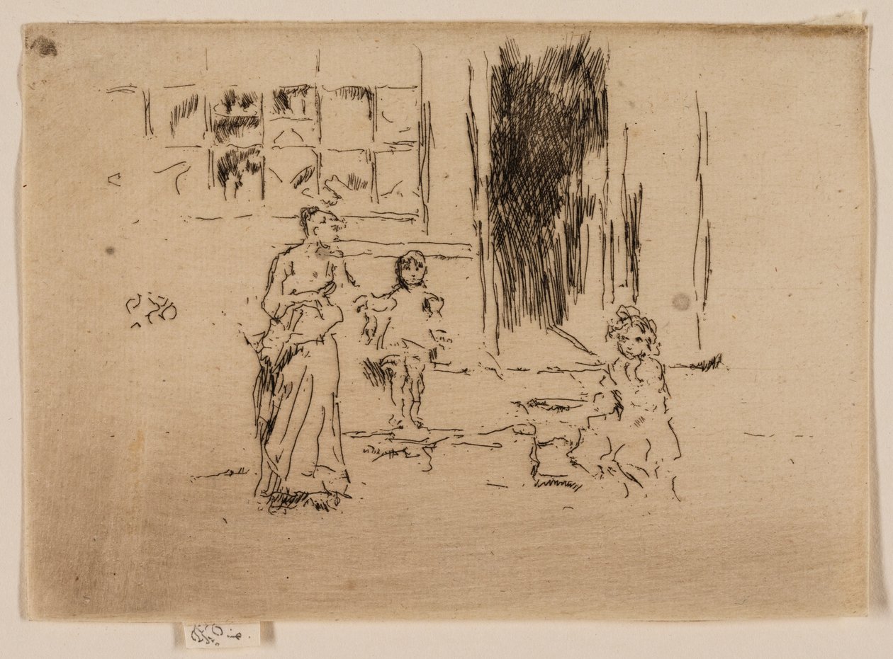 Travessa da anágua de James Abbott McNeill Whistler