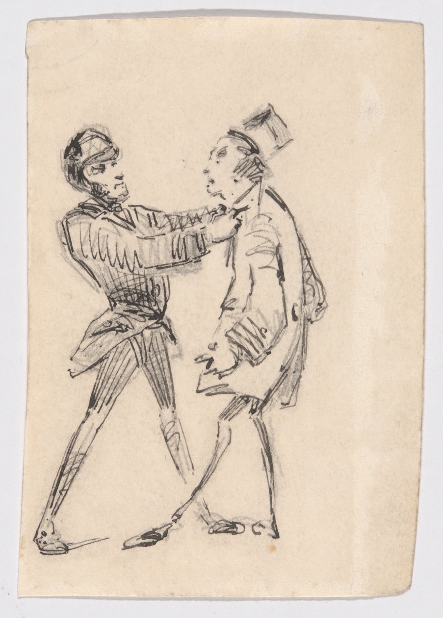 Policial e Cidadão de James Abbott McNeill Whistler