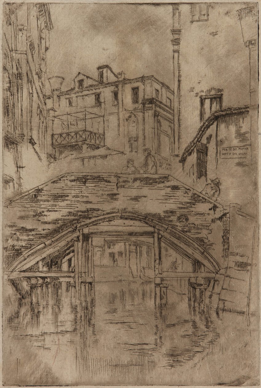 Ponte Piovan de James Abbott McNeill Whistler