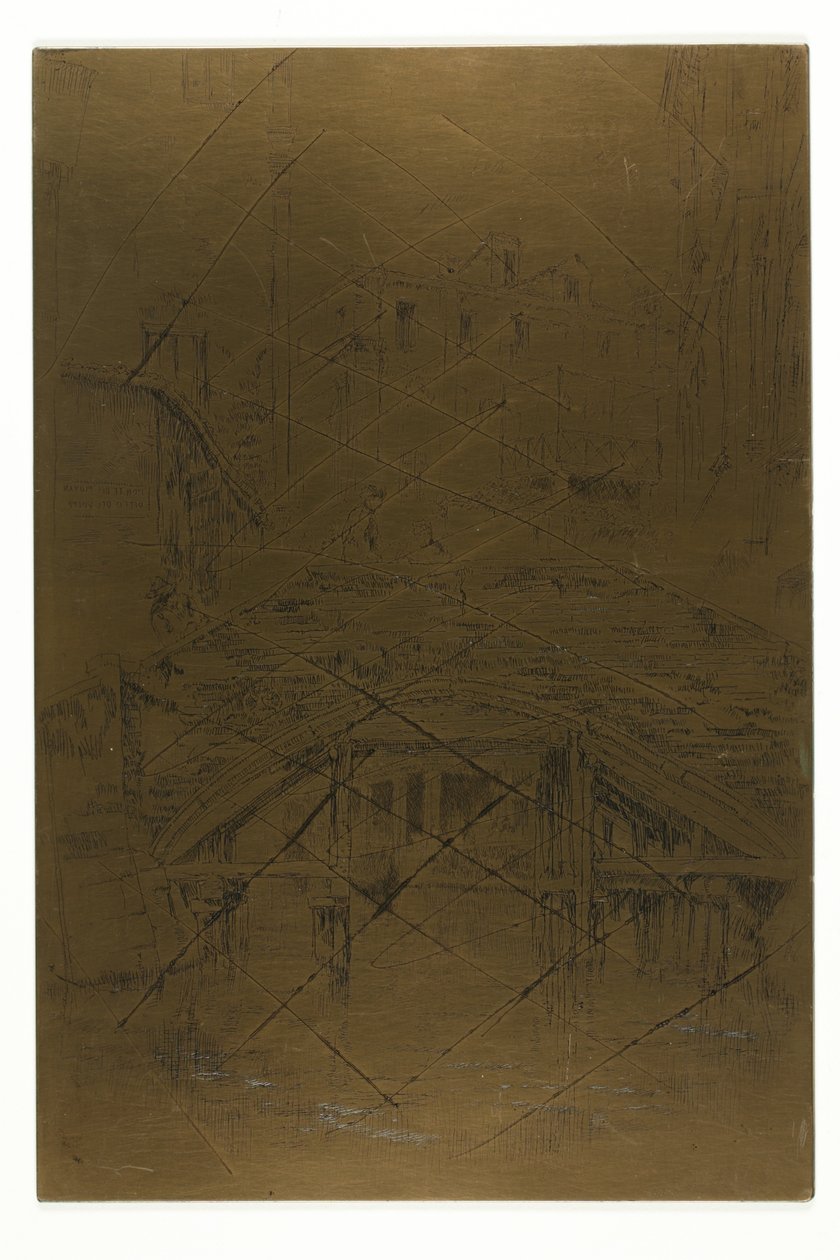 Ponte Piovan de James Abbott McNeill Whistler