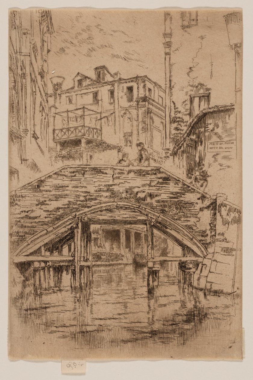 Ponte Piovan de James Abbott McNeill Whistler