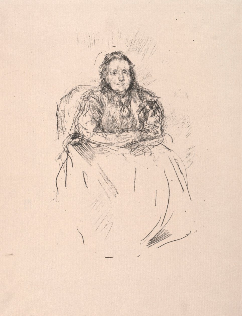Estudo de retrato - Sra. Phillip de James McNeill Whistler