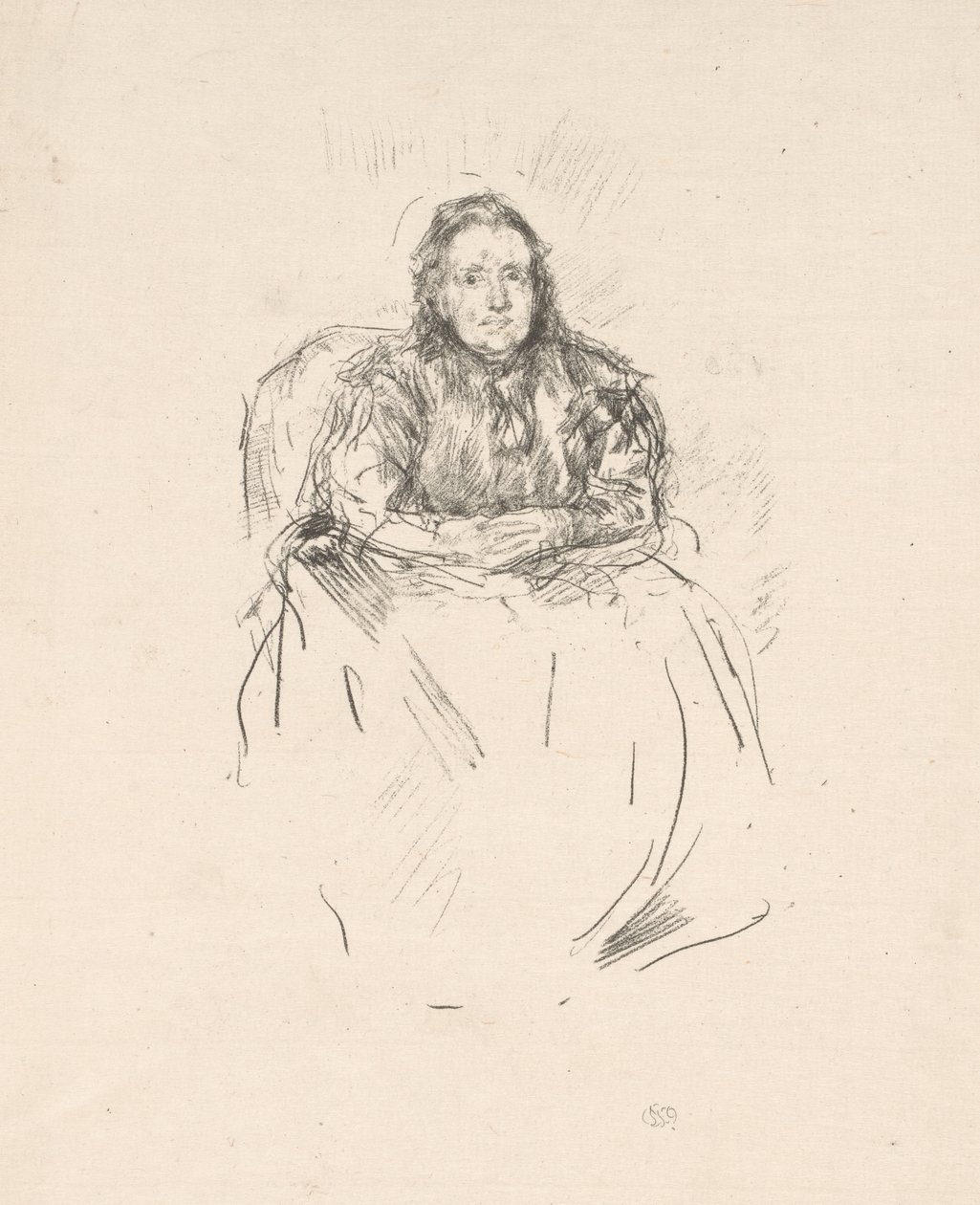 Estudo de retratos: Sra. Philip de James Abbott McNeill Whistler