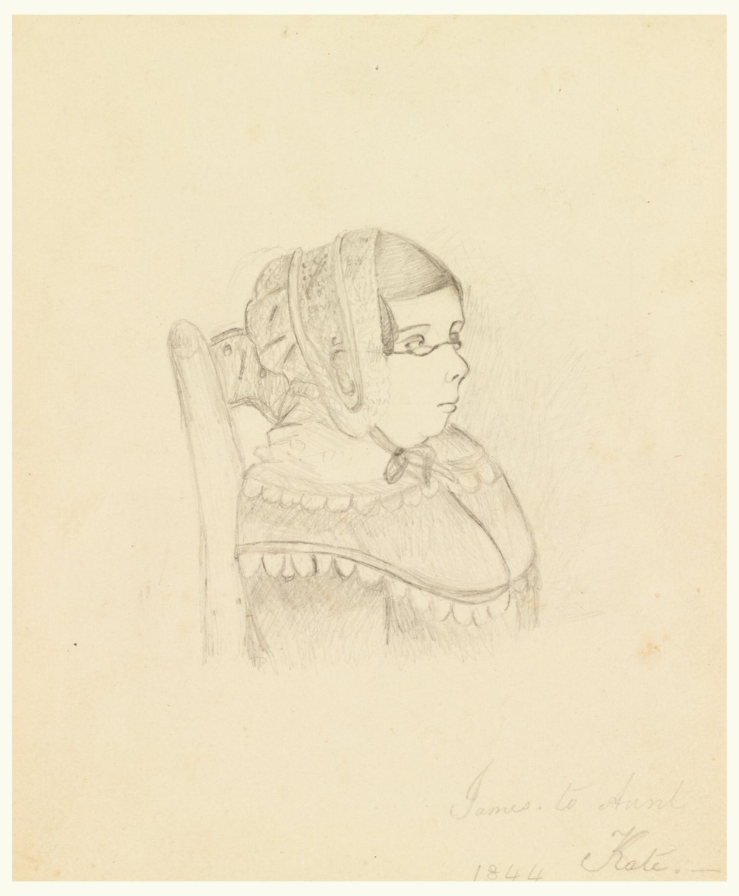 Retrato da tia Alicia McNeill de James Abbott McNeill Whistler