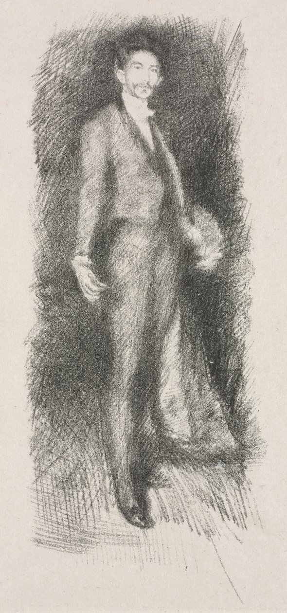 Retrato do Conde Robert de Montesquiou de James McNeill Whistler