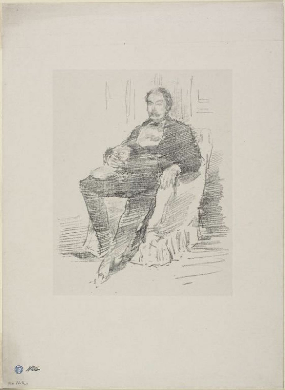 Retrato do Dr. Whistler, nº 2 de James Abbott McNeill Whistler