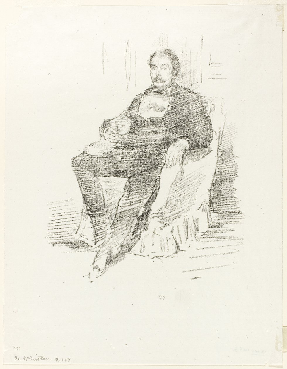 Retrato do Dr. Whistler, nº 2 de James Abbott McNeill Whistler