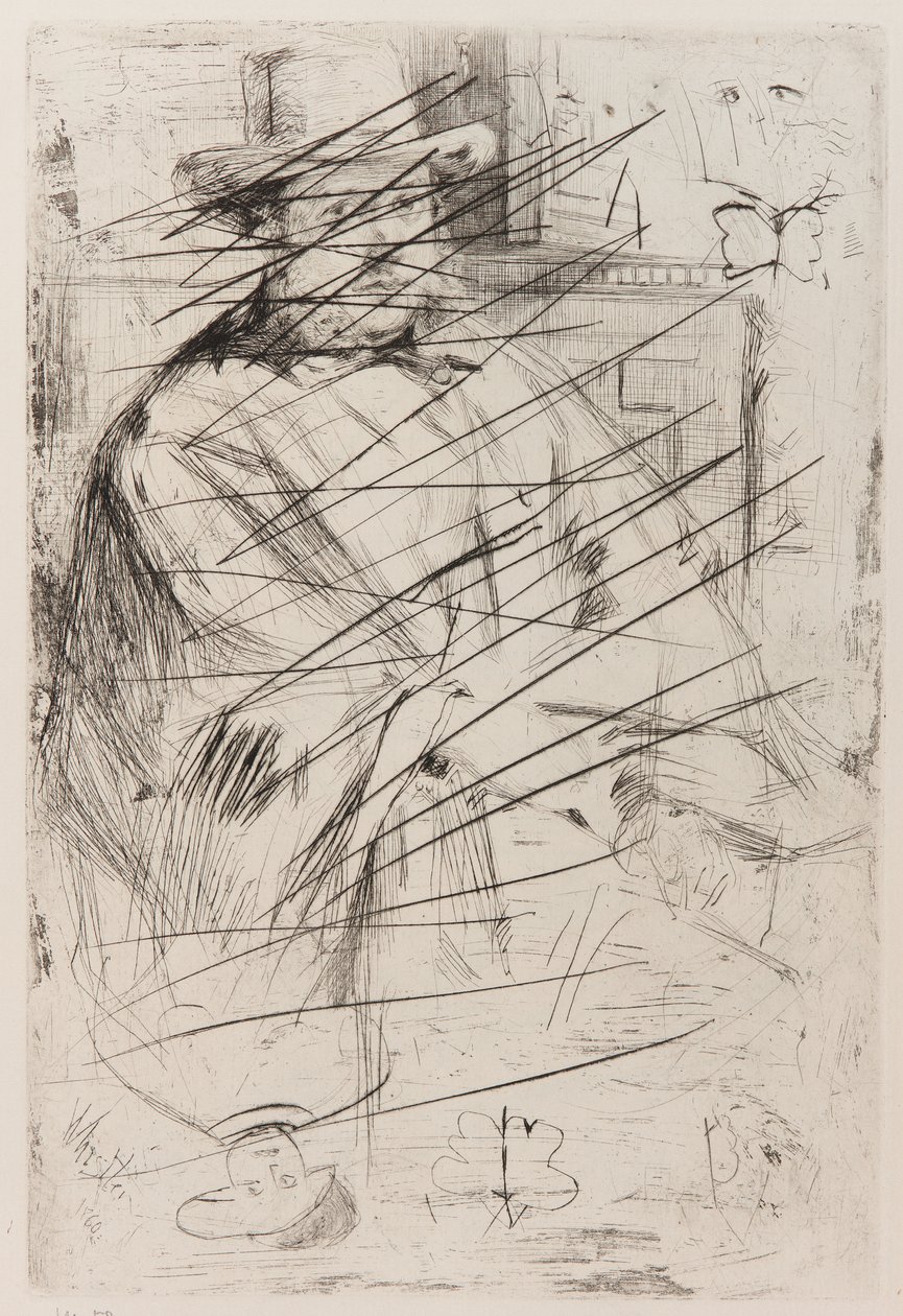 Retrato de um homem de James Abbott McNeill Whistler