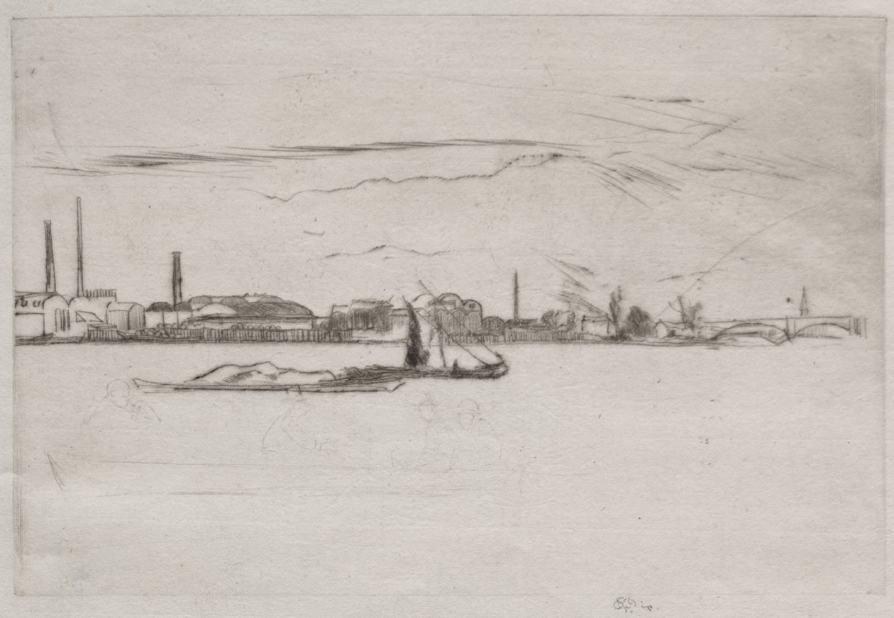Fábrica de Velas Price de James McNeill Whistler