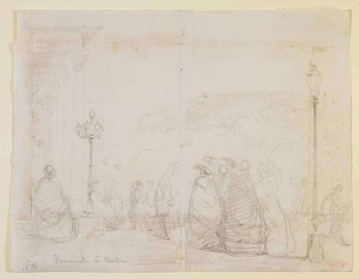 Passeio à Baden de James Abbott McNeill Whistler