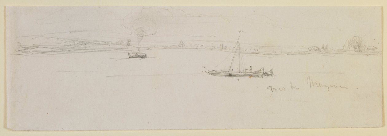 Perto de Mainz de James Abbott McNeill Whistler