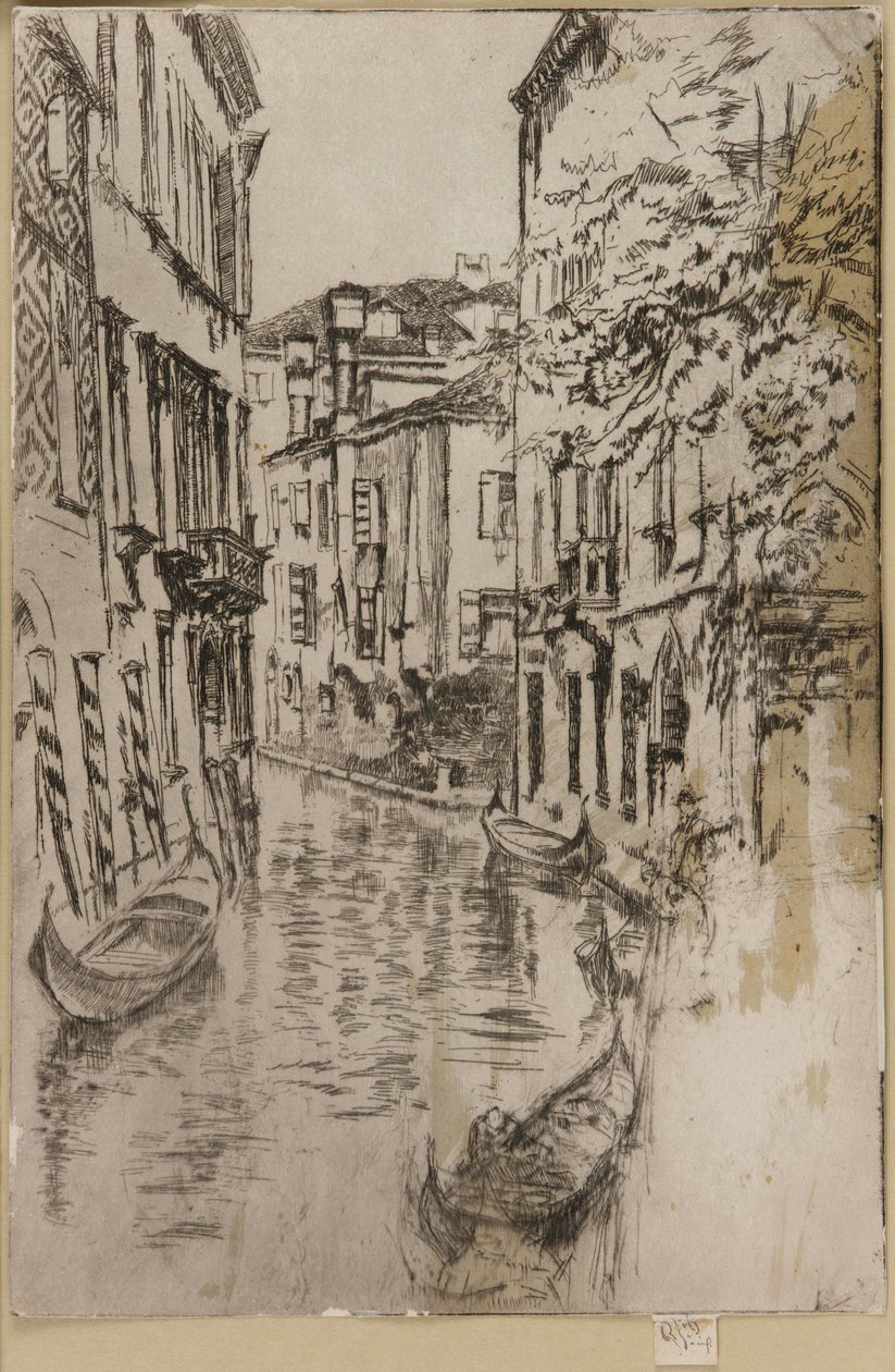 Canal Silencioso de James Abbott McNeill Whistler