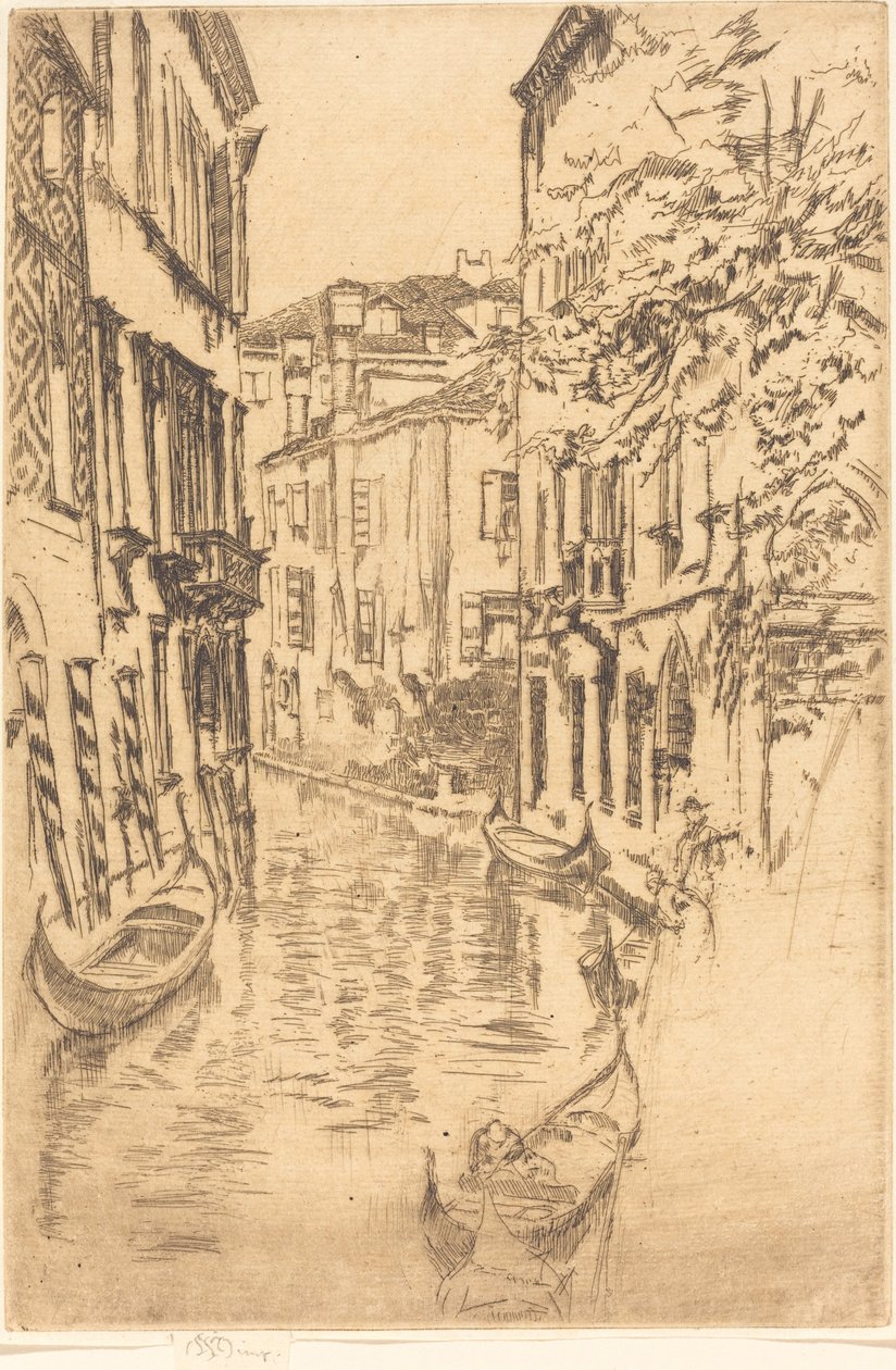 Canal Silencioso de James Abbott McNeill Whistler