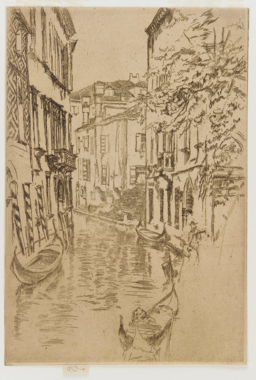 Canal tranquilo de James Abbott McNeill Whistler