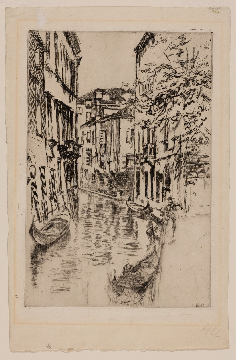 Canal tranquilo de James McNeill Whistler