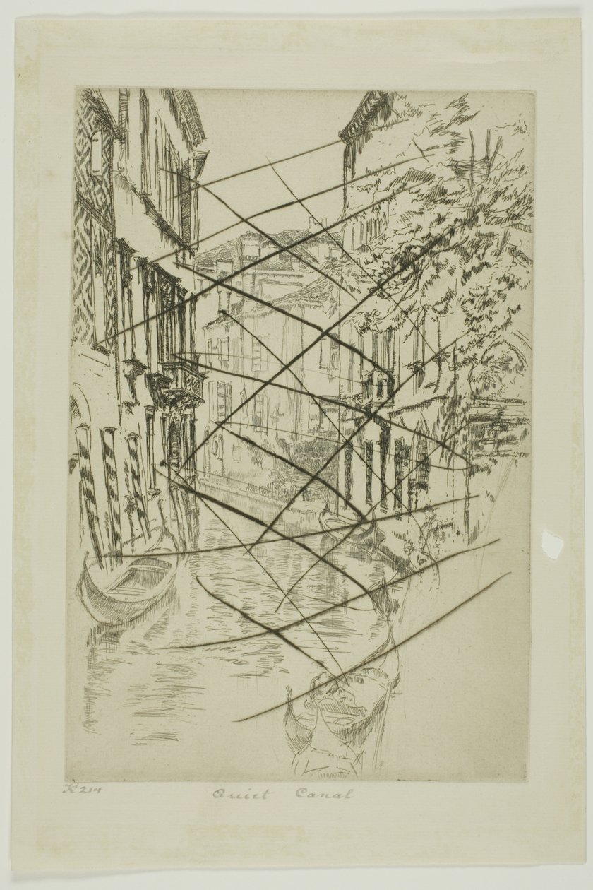 Canal Tranquilo de James McNeill Whistler