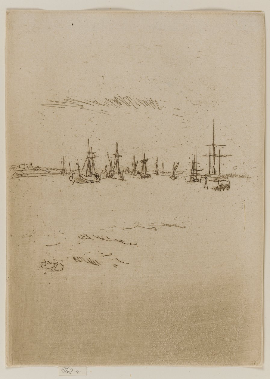 Regresso a Tilbury de James Abbott McNeill Whistler