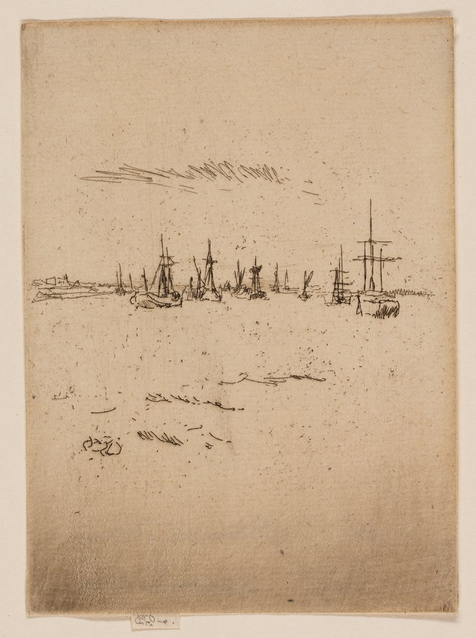 Regresso a Tilbury de James Abbott McNeill Whistler