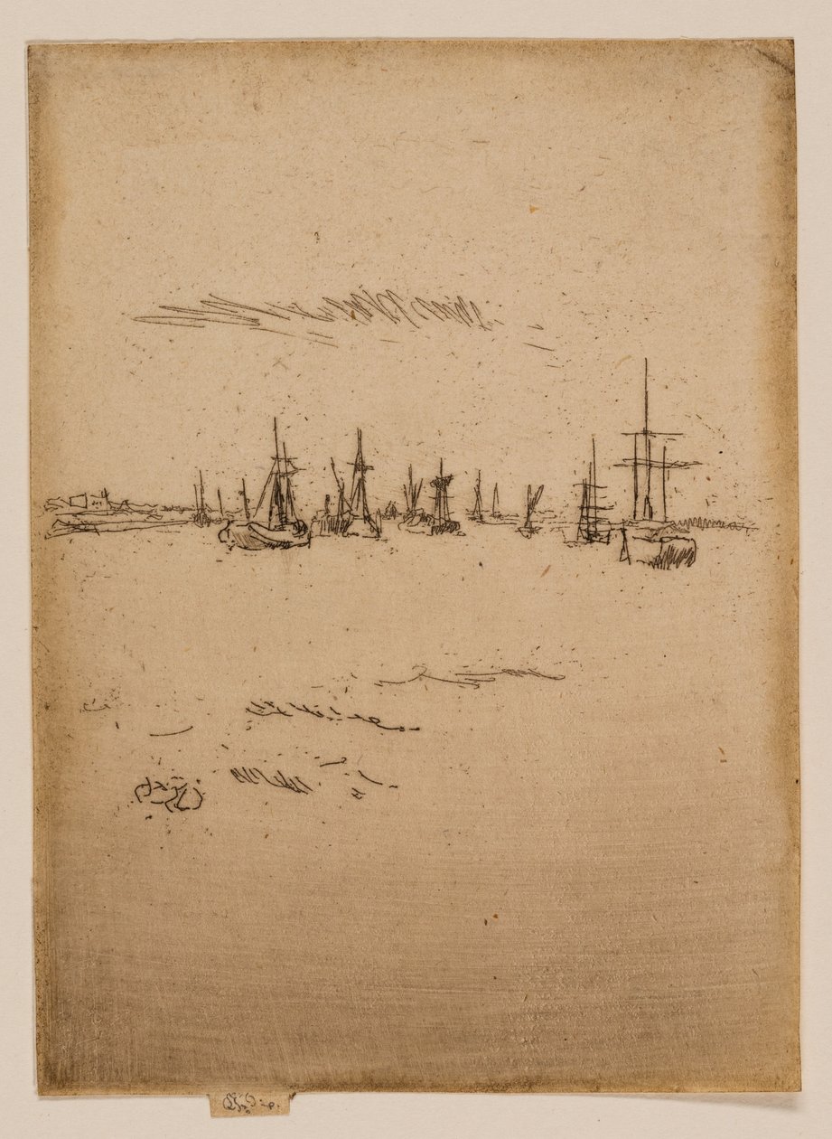 Regresso a Tilbury de James McNeill Whistler
