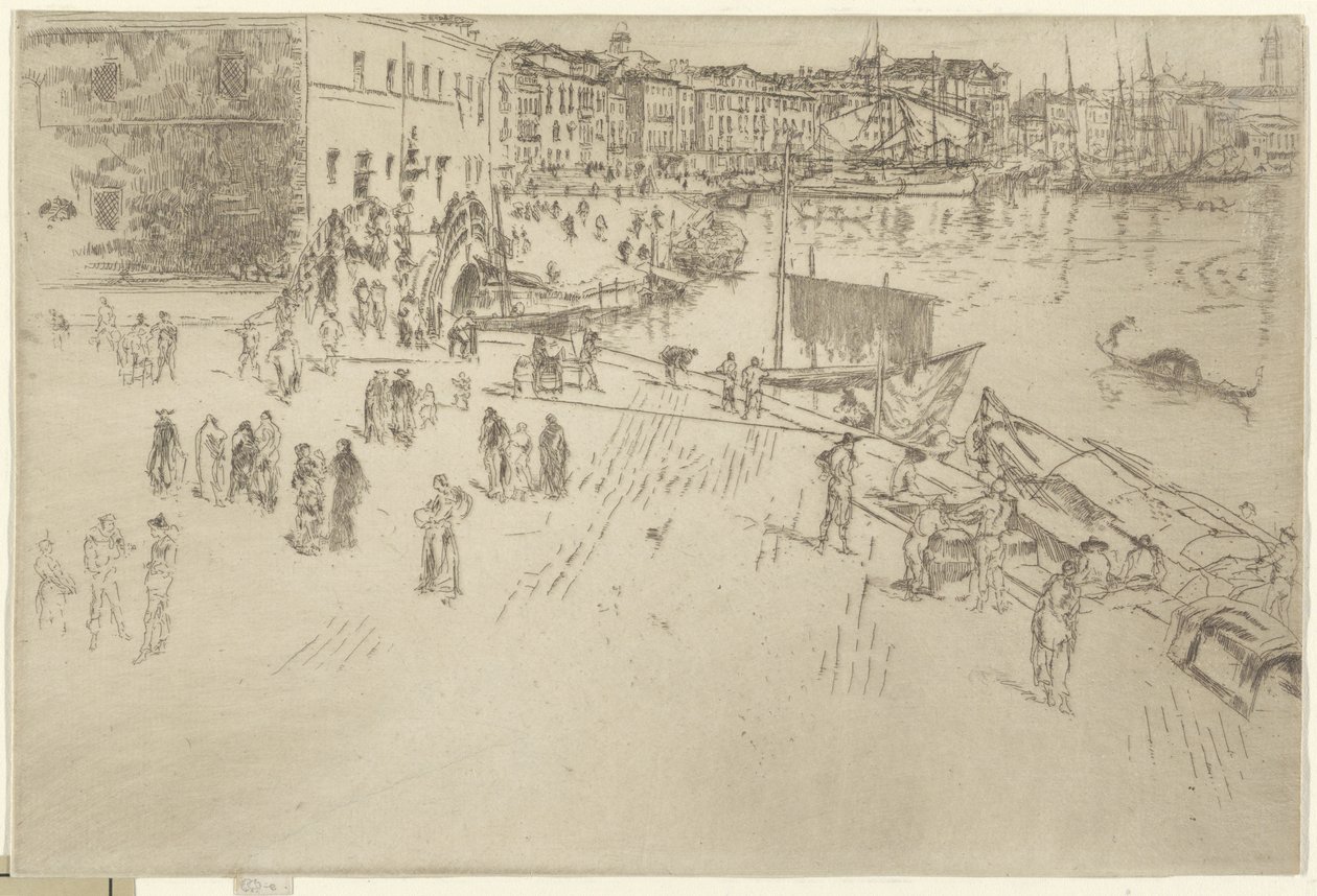 Riva, nº 1 de James Abbott McNeill Whistler