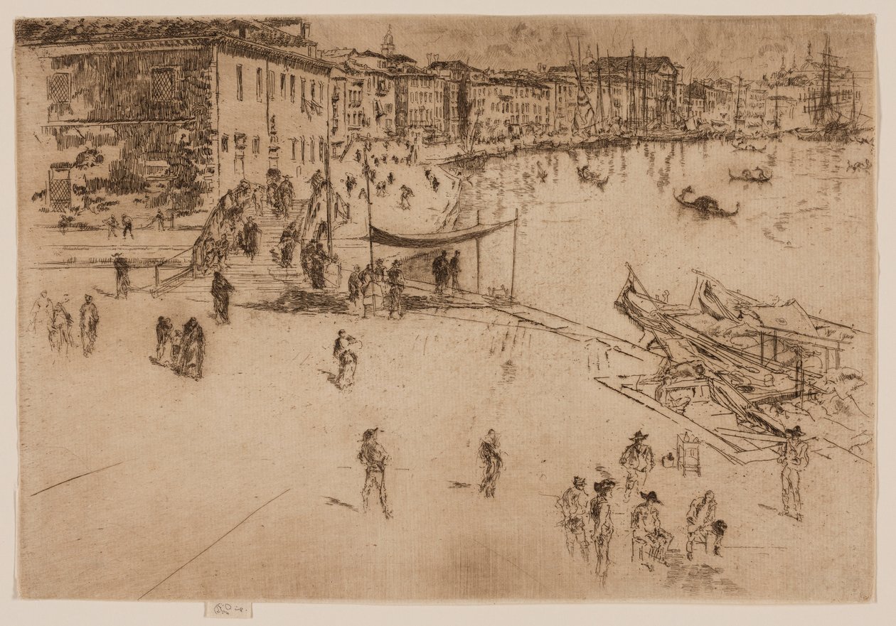 Riva, nº 2 de James Abbott McNeill Whistler